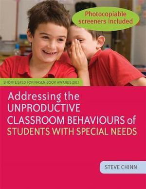 Cover art for Addressing the Unproductive Classroom Behaviours of Studentswith Special Needs