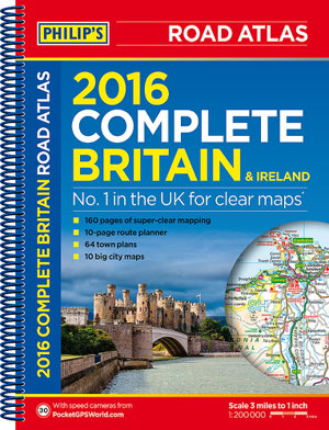 Cover art for Philip's Complete Road Atlas Britain and Ireland