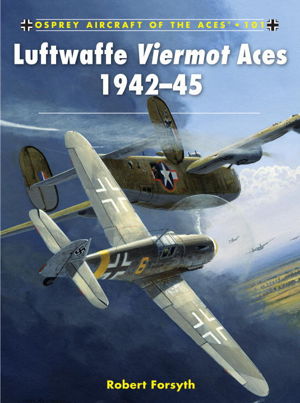 Cover art for Luftwaffe Viermot Aces 1942-45 Aircraft of the Aces 101