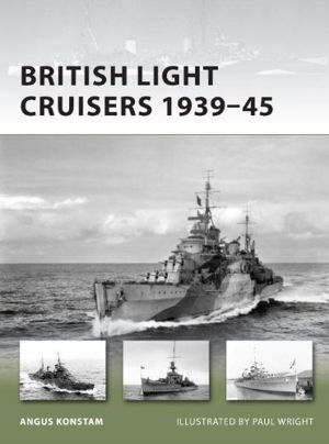 Cover art for British Light Cruisers 1939-45