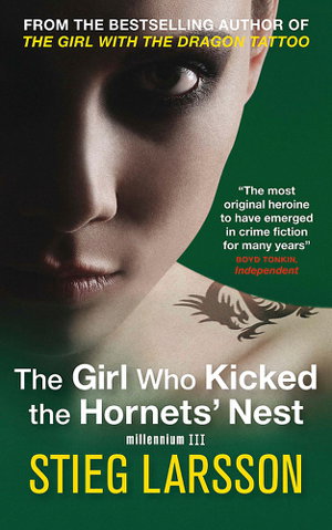 Cover art for Girl Who Kicked The Hornets Nest