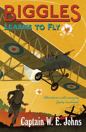 Cover art for Biggles Learns to Fly