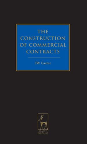 Cover art for The Construction of Commercial Contracts