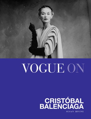Cover art for Vogue on Cristobal Balenciaga