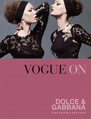 Cover art for Vogue on: Dolce & Gabbana