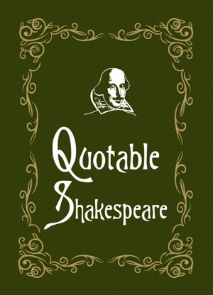 Cover art for Quotable Shakespeare