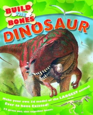 Cover art for Build the Bones Dinosaur