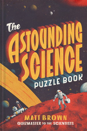 Cover art for The Astounding Science Puzzle Book