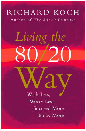 Cover art for Living the 80/20 Way