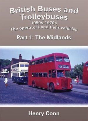 Cover art for British Buses and Trolleybuses 1950s-1970s