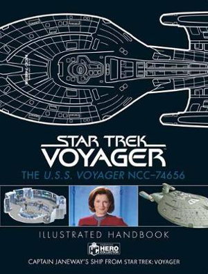 Cover art for Star Trek: The U.S.S. Voyager NCC-74656 Illustrated Handbook