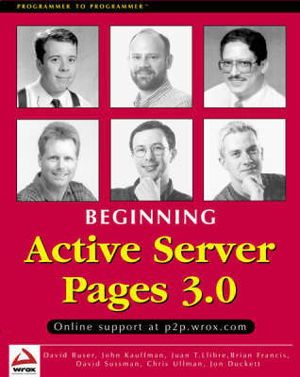 Cover art for Beginning Active Server Pages 3.0