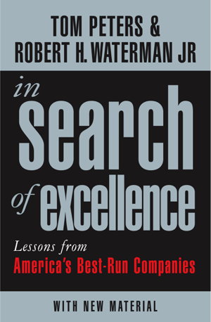 Cover art for In Search of Excellence Lessons from America's Best-run Companies