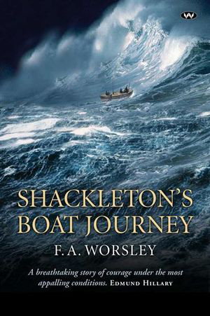 Cover art for Shackleton's Boat Journey