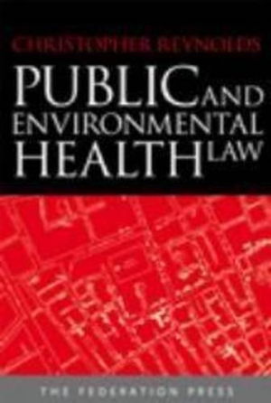 Cover art for Public and Environmental Health Law