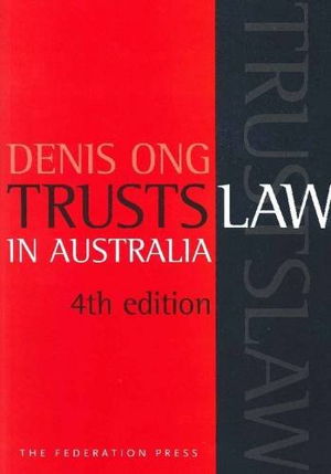 Cover art for Trusts Law in Australia