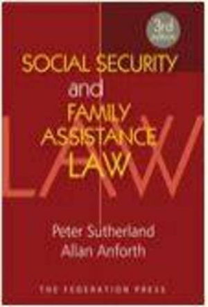 Cover art for Social Security and Family Assistance Law