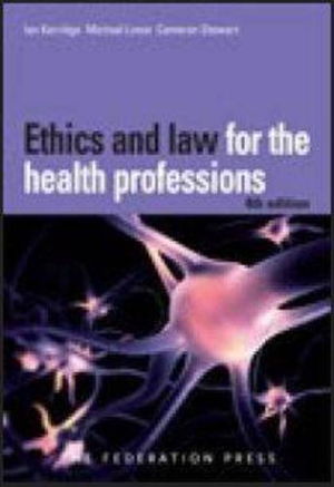 Cover art for Ethics and Law for the Health Professions