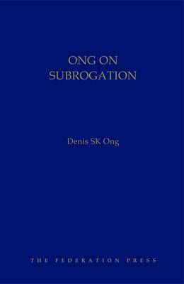 Cover art for Ong on Subrogation