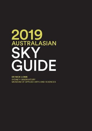 Cover art for 2019 Australasian Sky Guide
