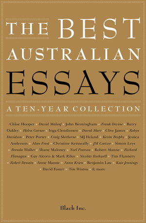 Cover art for Best Australian Essays