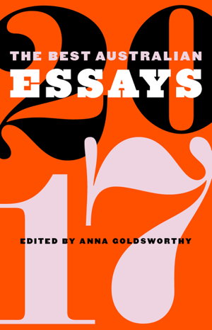 Cover art for The Best Australian Essays 2017