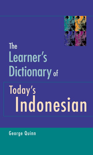Cover art for The Learner's Dictionary of Today's Indonesian