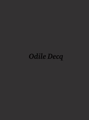 Cover art for Odile Decq