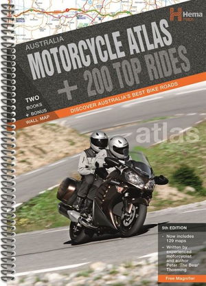 Cover art for Australia Motorcycle Atlas
