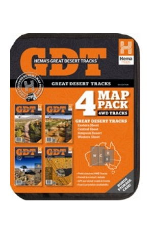 Cover art for Australia Great Desert Tracks 4 Map Pack