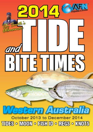Cover art for 2014 Tide and Bite Times Western Australia