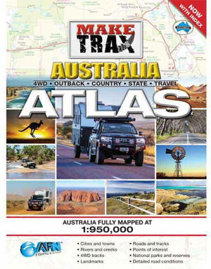 Cover art for Make Trax Australia Maxi Atlas with Index