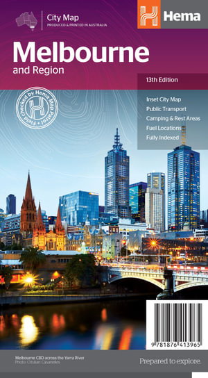 Cover art for Melbourne & Region Map