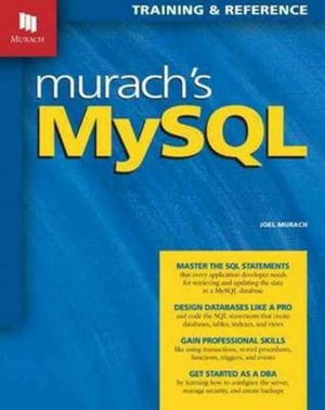 Cover art for Murach's MySQL
