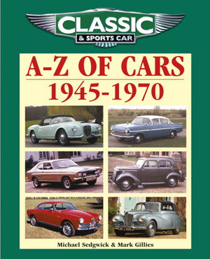 Cover art for A-Z Of Cars 1945-1970