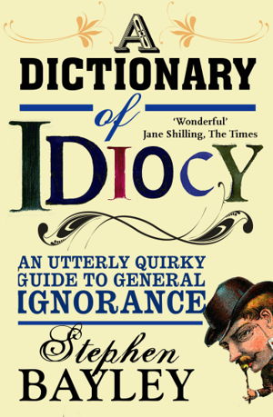 Cover art for A Dictionary of Idiocy