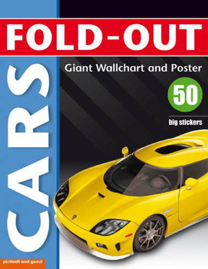 Cover art for Fold-Out Poster Sticker Book Cars