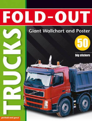 Cover art for Fold-Out Poster Sticker Book Trucks