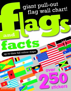 Cover art for Flags and Facts Sticker Book