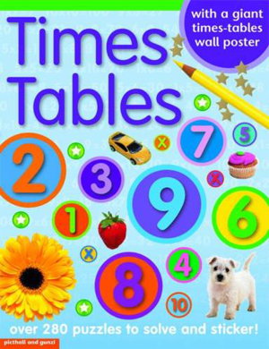 Cover art for Times Tables Sticker Book