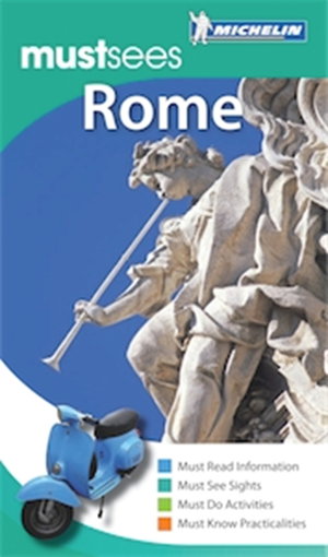 Cover art for Rome Michelin Must Sees Guide