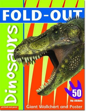 Cover art for Fold-Out Poster Sticker Book Dinosaurs