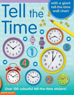 Cover art for Tell the Time Sticker Book