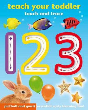 Cover art for Teach Your Toddler Touch and Trace 123