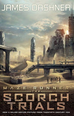 Cover art for The Scorch Trials - movie tie-in