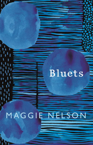 Cover art for Bluets