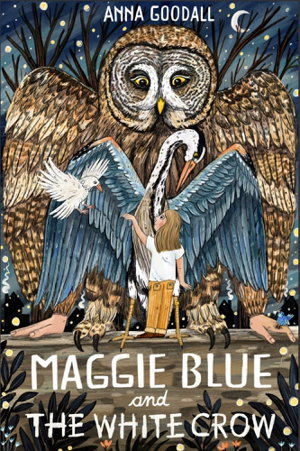 Cover art for Maggie Blue and the White Crow