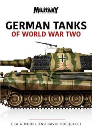 Cover art for GERMAN TANKS OF WORLD WAR TWO