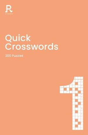 Cover art for Quick Crosswords Book 1