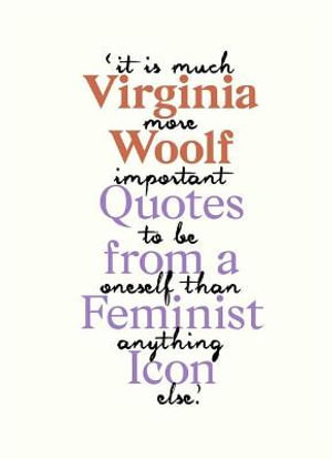 Cover art for Virginia Woolf